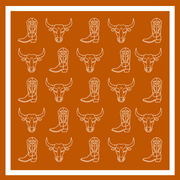 Burnt Orange Gameday Scarf - Southern Soule Designs