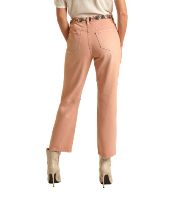 BW9HD03592 Peach Crop Jeans - Southern Soule Designs