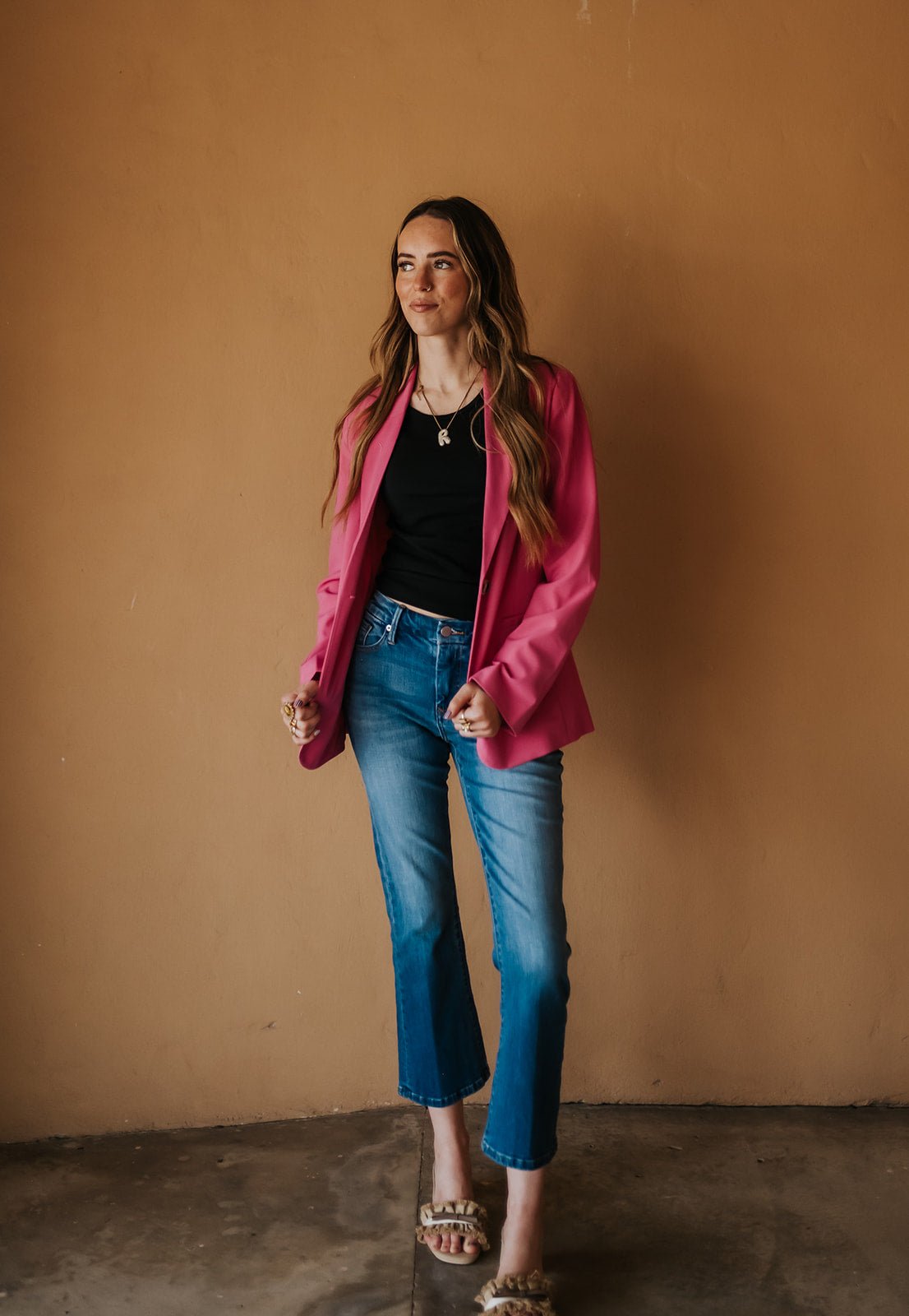 BY Danta CL Raspberry Rose Blazer 20816136 - Southern Soule Designs