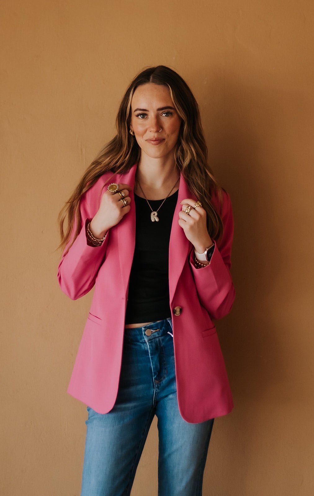 BY Danta CL Raspberry Rose Blazer 20816136 - Southern Soule Designs