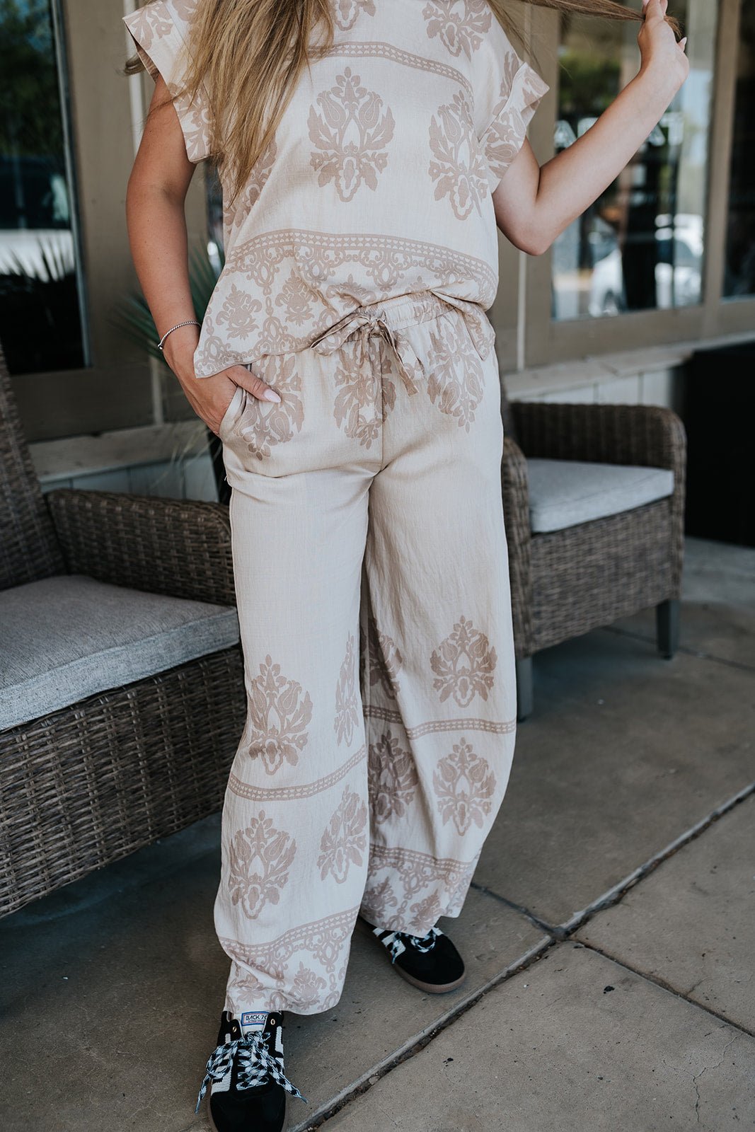 BY Jayce Cement Pants 20819034 - Southern Soule Designs