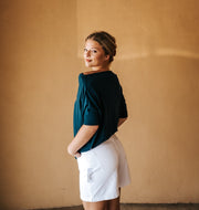 BY Kannia Optical White Shorts 20818967 - Southern Soule Designs