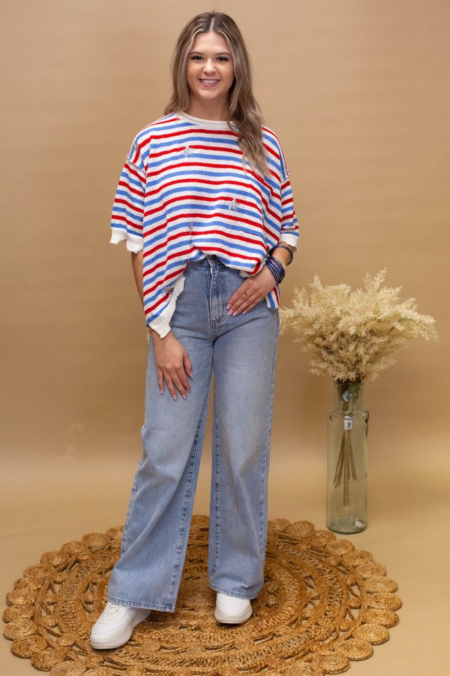 By Together Wide Leg Jeans BD236 - Southern Soule Designs