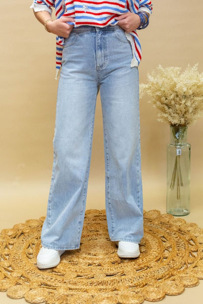 By Together Wide Leg Jeans BD236 - Southern Soule Designs