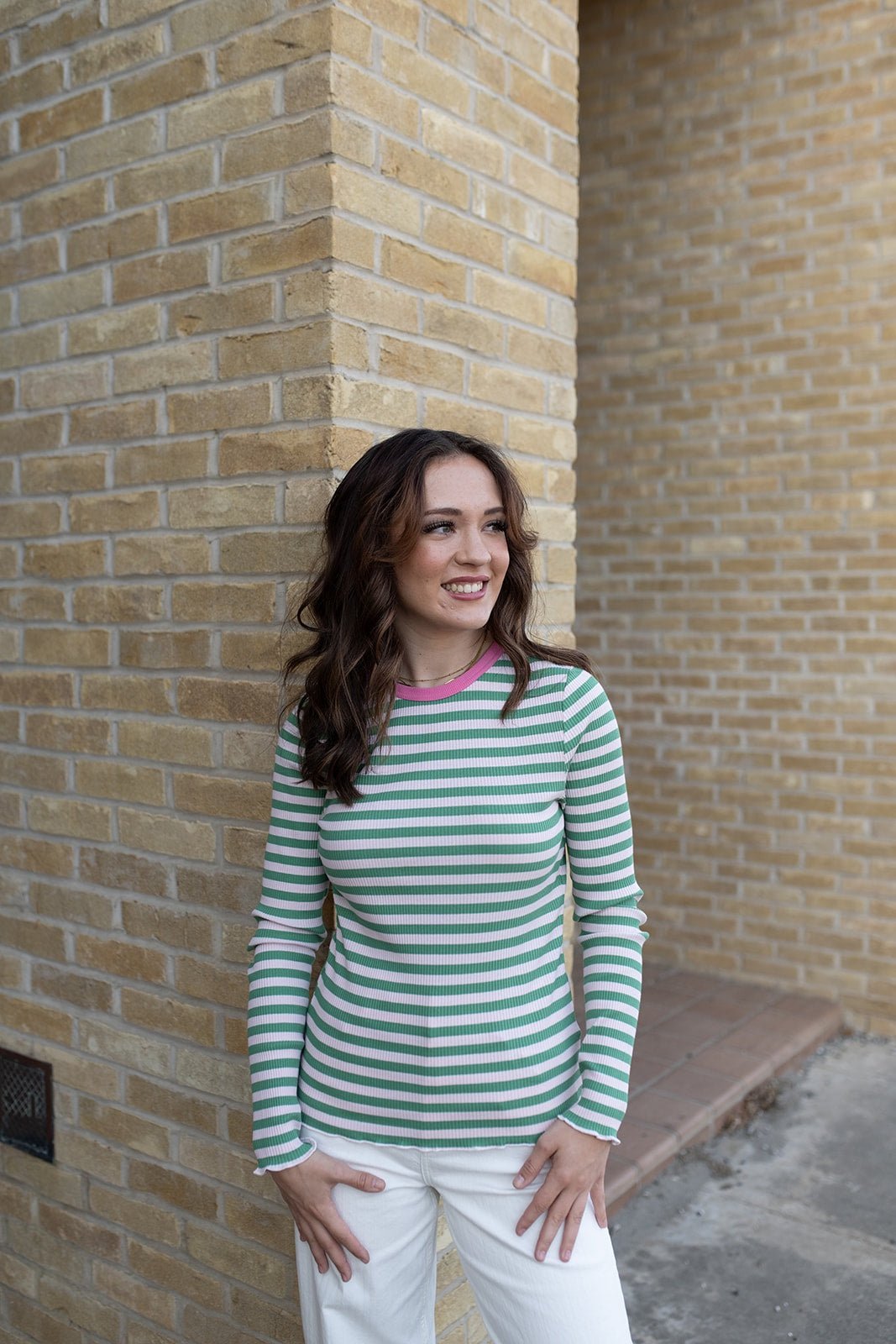 Bysinne Rib T-Shirt 20818494 - Southern Soule Designs