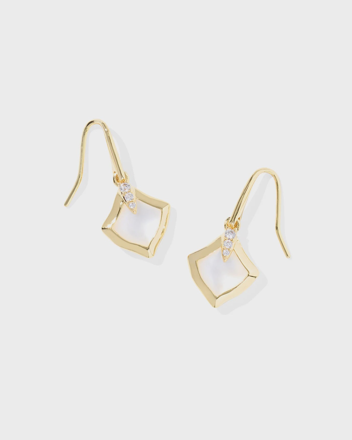 KS Joelle SM Drop Earrings Gold