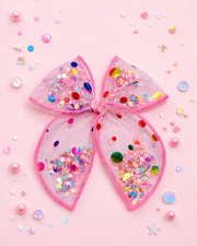 Mesh Shaker Bow - Hair Party -SHAKER-BOW-PARTY