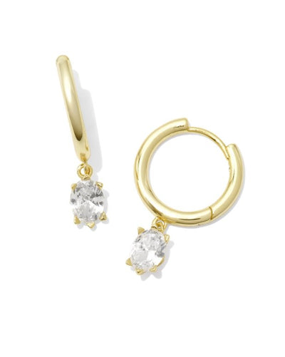 Cailin Single Stone Huggie - Southern Soule Designs