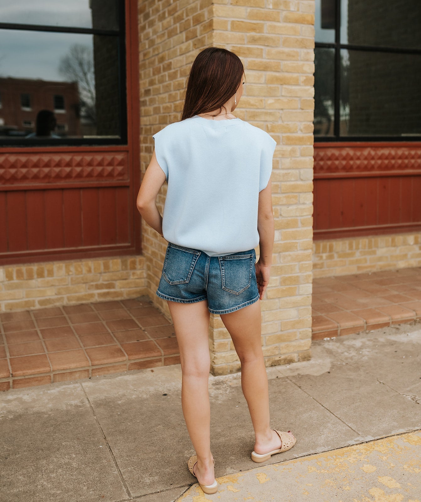 Camila High Rise A Line Short Lisbon ZS261544S - Southern Soule Designs