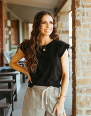 Camino Top Black ZT251220 - Southern Soule Designs