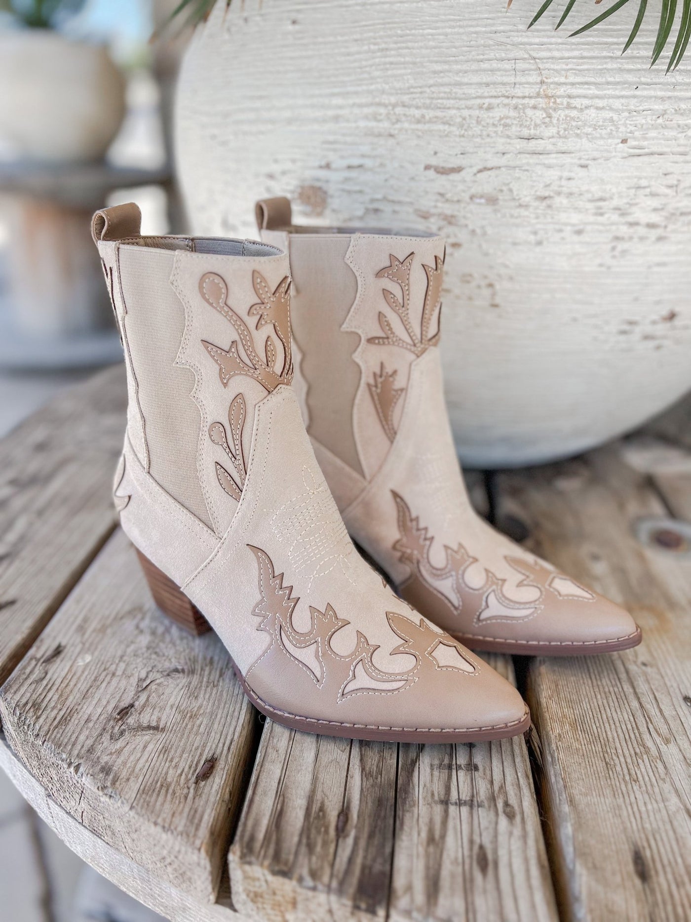 Canyon Natural Ankle Boot - Southern Soule Designs