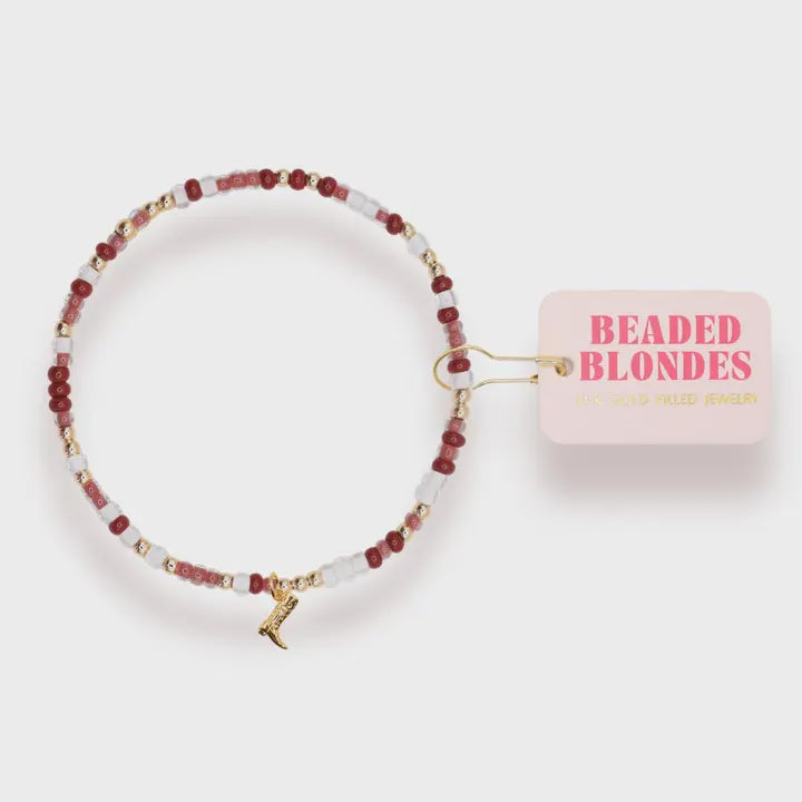 Boot Charm Sprinkle Bracelet