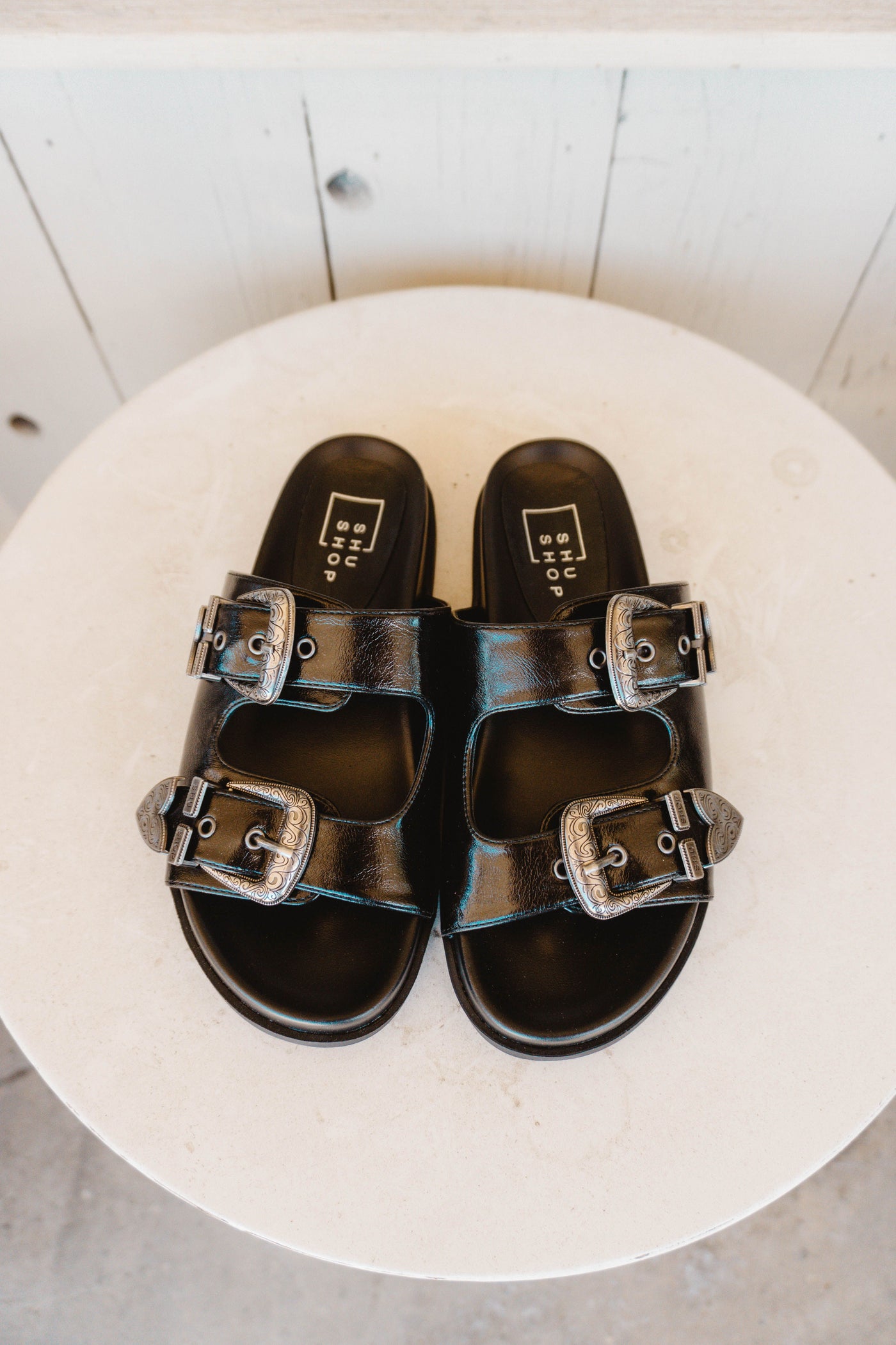 Dolly Black Sandal