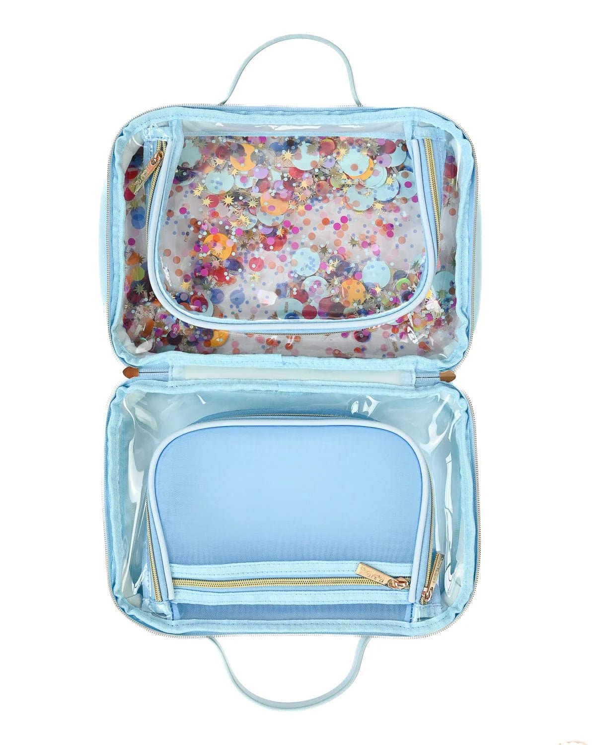 Celebrate Confetti Traveler Makeup Case - Southern Soule Designs