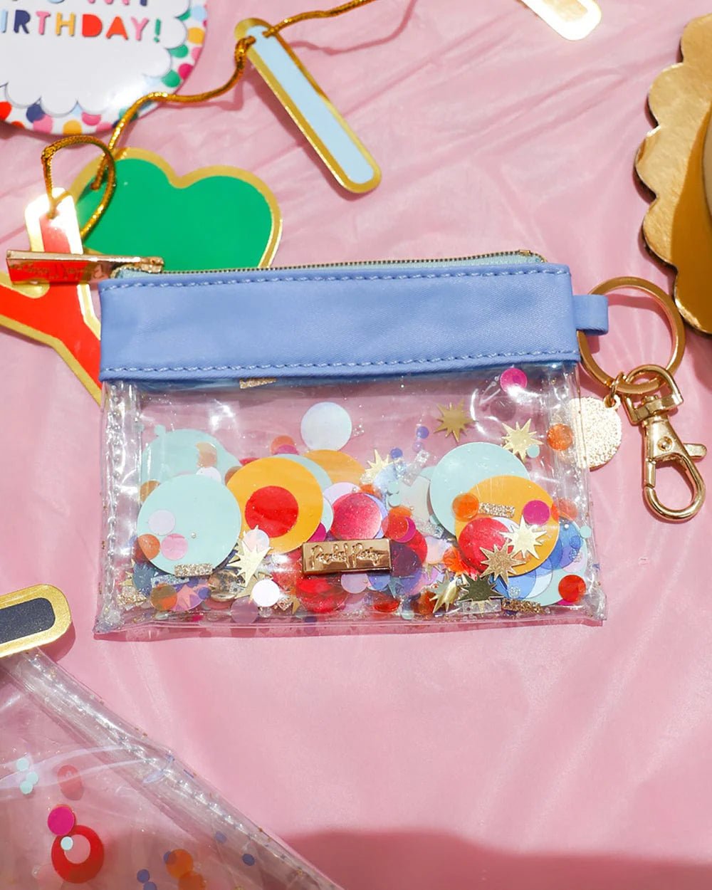 Celebrate Everyday Mini Wallet Keychain - Southern Soule Designs