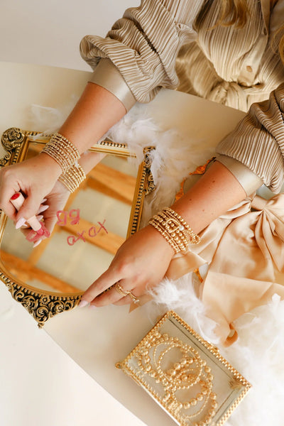 Champagne Kim Bracelet - Southern Soule Designs