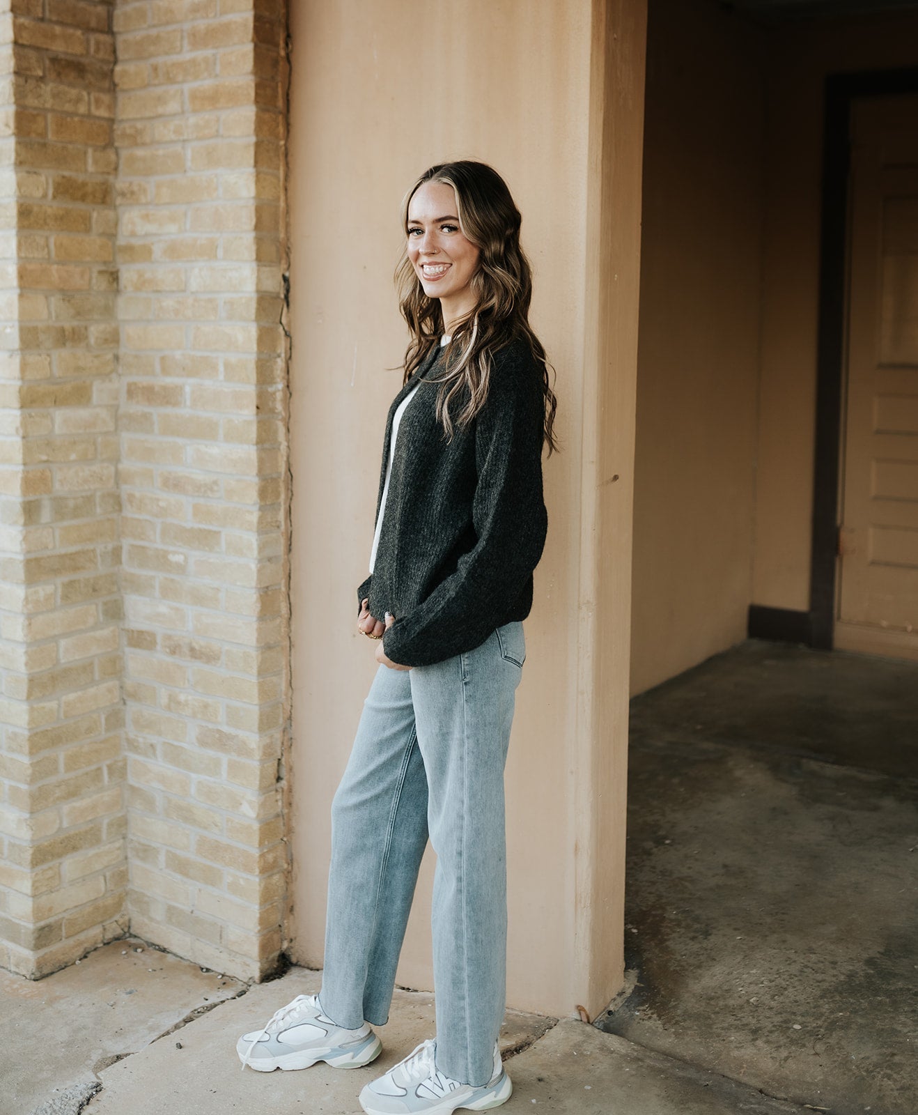 Charcoal Cardigan TBW14013 - Southern Soule Designs