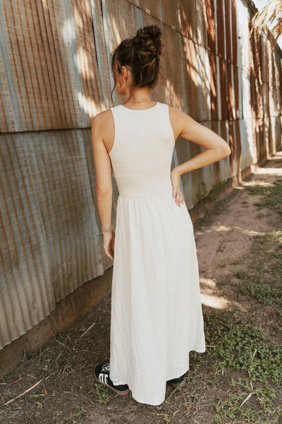 Charlotte Midi Dress Crystal ZD253191 - Southern Soule Designs