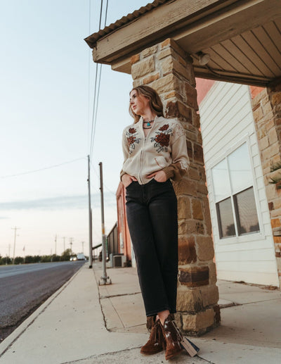 Chateau Super High Rise Wide Barrel Jeans T6616 - Southern Soule Designs