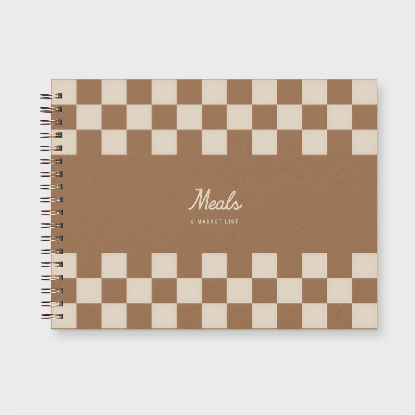 Checkerboard Meal Planner - Southern Soule Designs