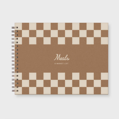 Checkerboard Meal Planner - Southern Soule Designs