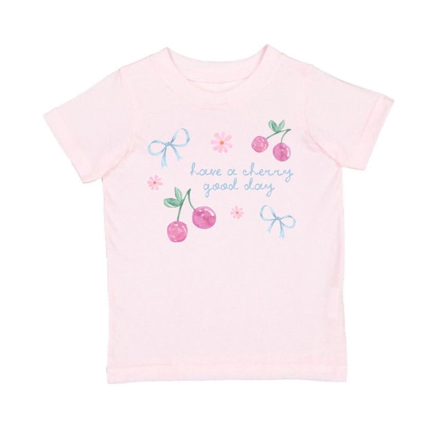Cherry Good Day Short Sleeve T-Shirt GST - 391 BA - Southern Soule Designs