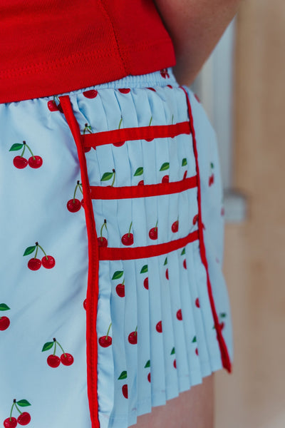 Cherry Print Shorts YP70052 - Southern Soule Designs