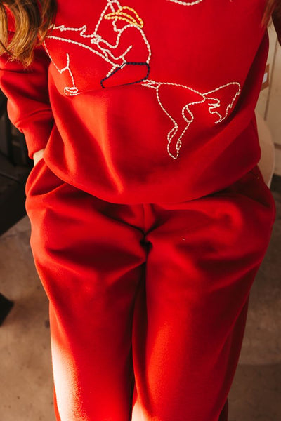 Cherry Sweatpants BRP3190 - Southern Soule Designs