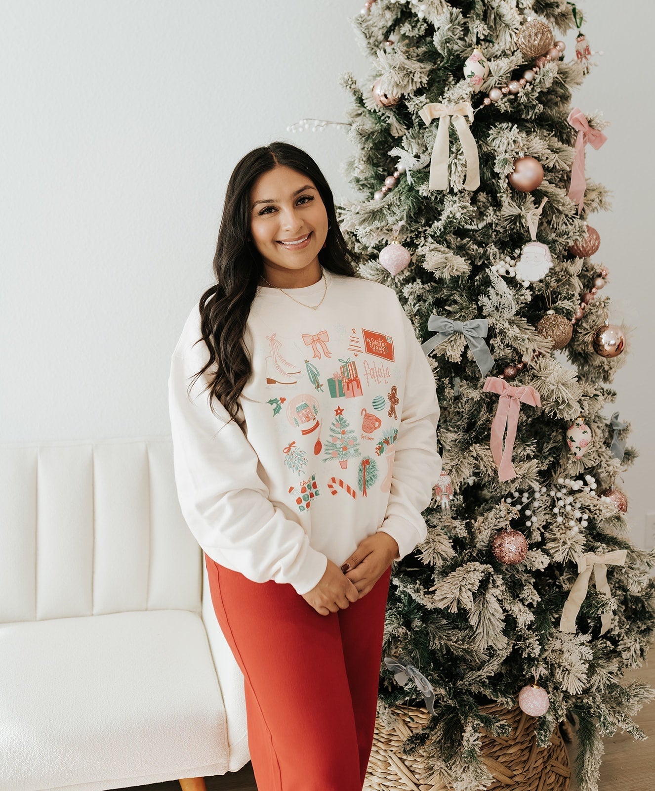 Christmas Collage Graphic Sweatshirt - Southern Soule Designs