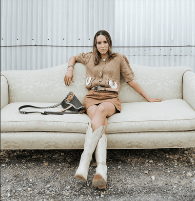 Ciera Suede Mini Skirt Coconut ZK253337 - Southern Soule Designs