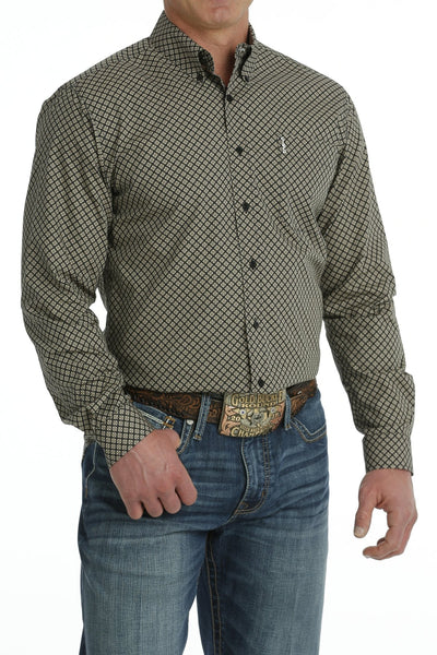 Cinch Blk LS Modern Shirt MTW1347098 - Southern Soule Designs