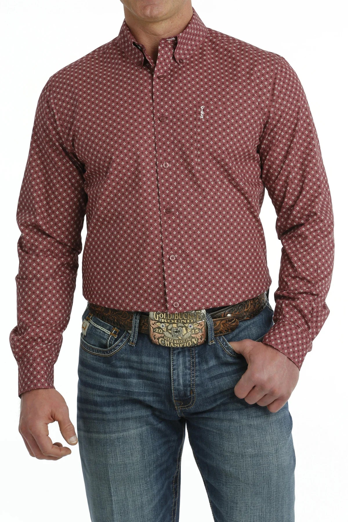 Cinch MNS Burg LS Print MTW1347095