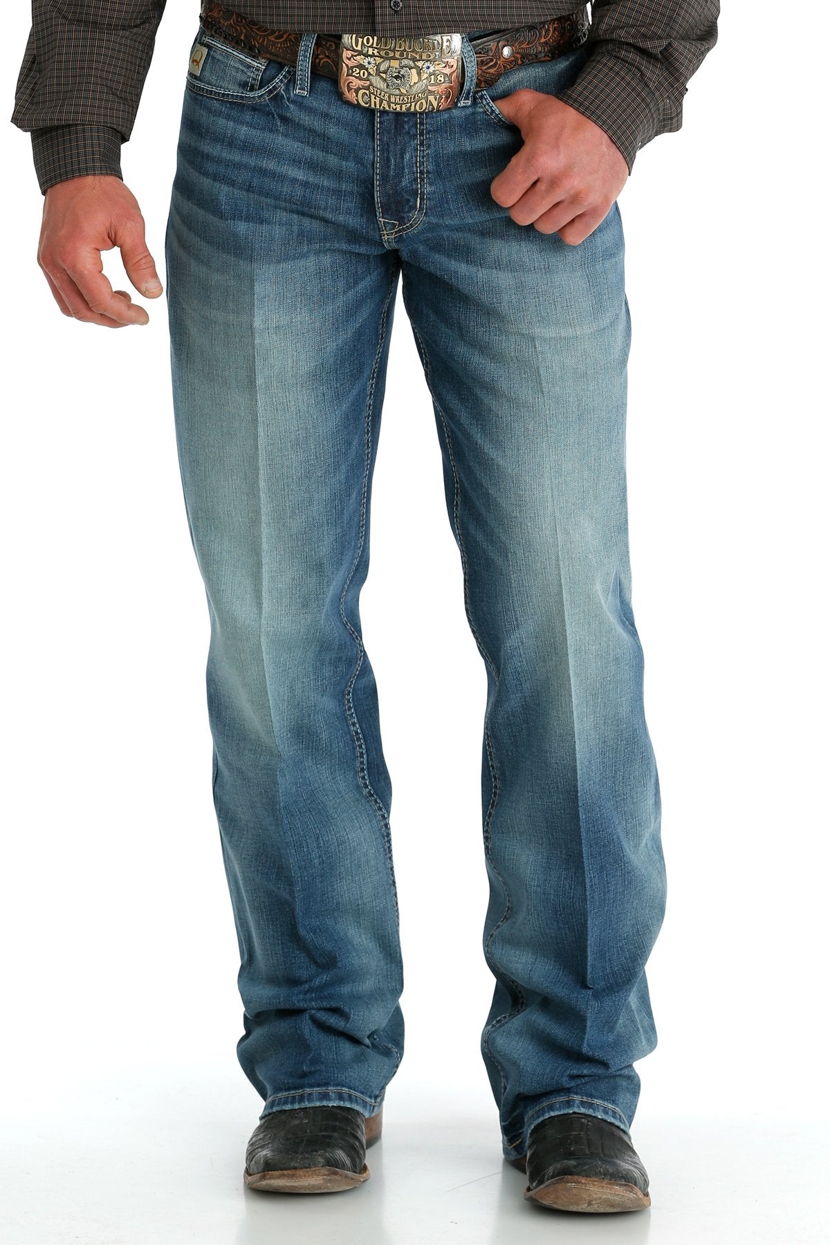 Cinch MB57737001 Grant Medium Stone Jean - Southern Soule Designs