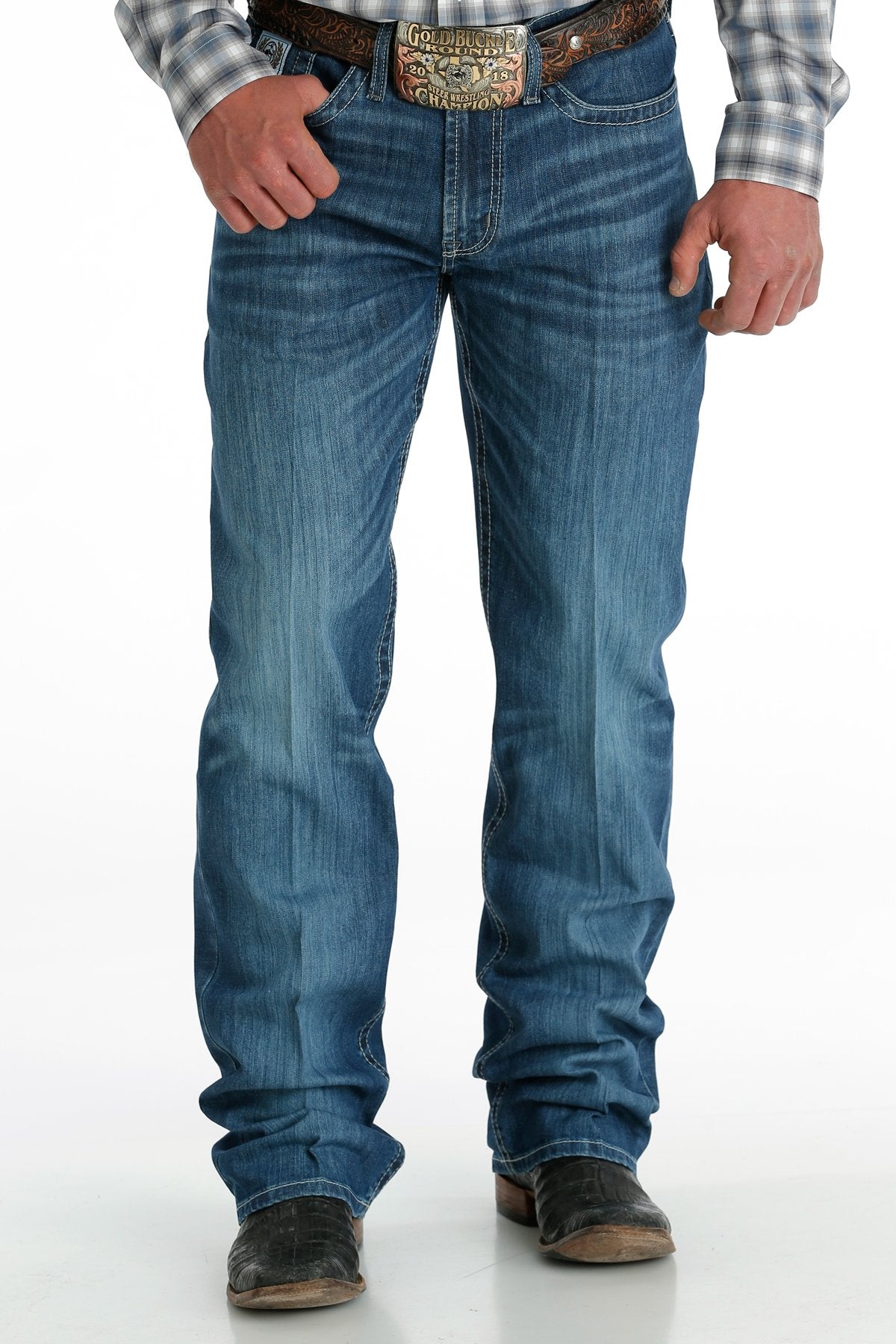 Cinch MB92834055 White Label Medium Stone Jean - Southern Soule Designs