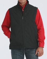 Cinch Men's Black Vest MWV1082001 - Southern Soule Designs