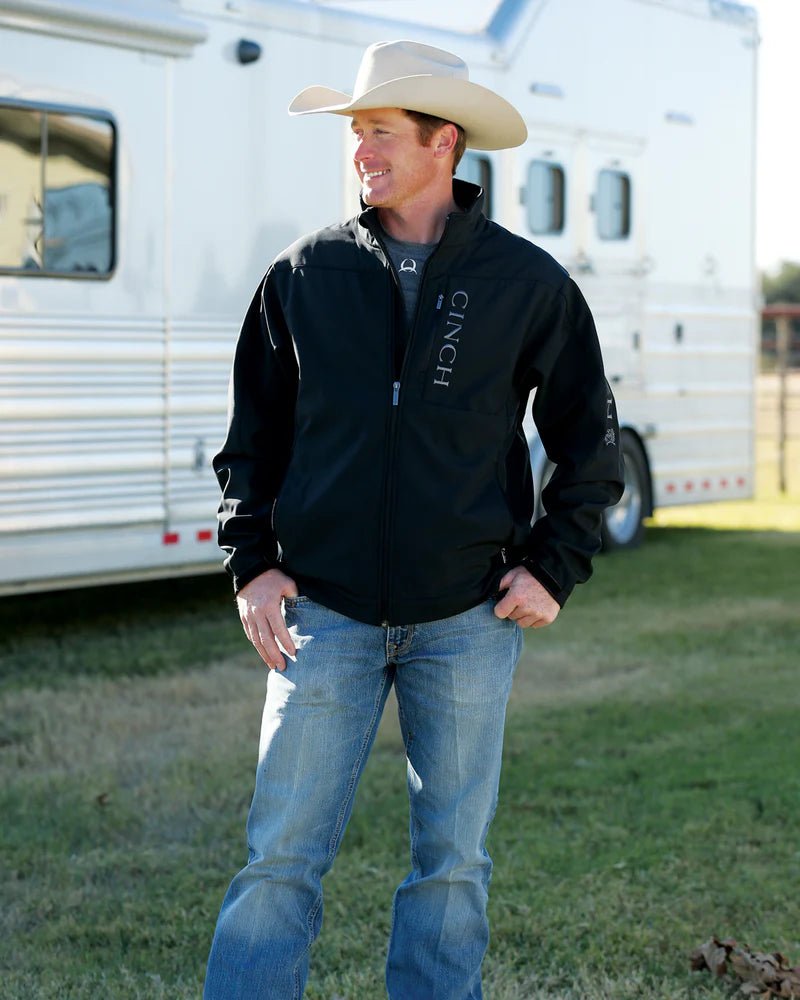 Cinch Men's Bonded Jacket Black MWJ1043014 - Southern Soule Designs