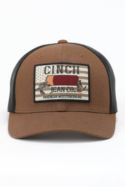 Cinch Men's Brown Shotgun Shell Cap MCC0660638 - Southern Soule Designs