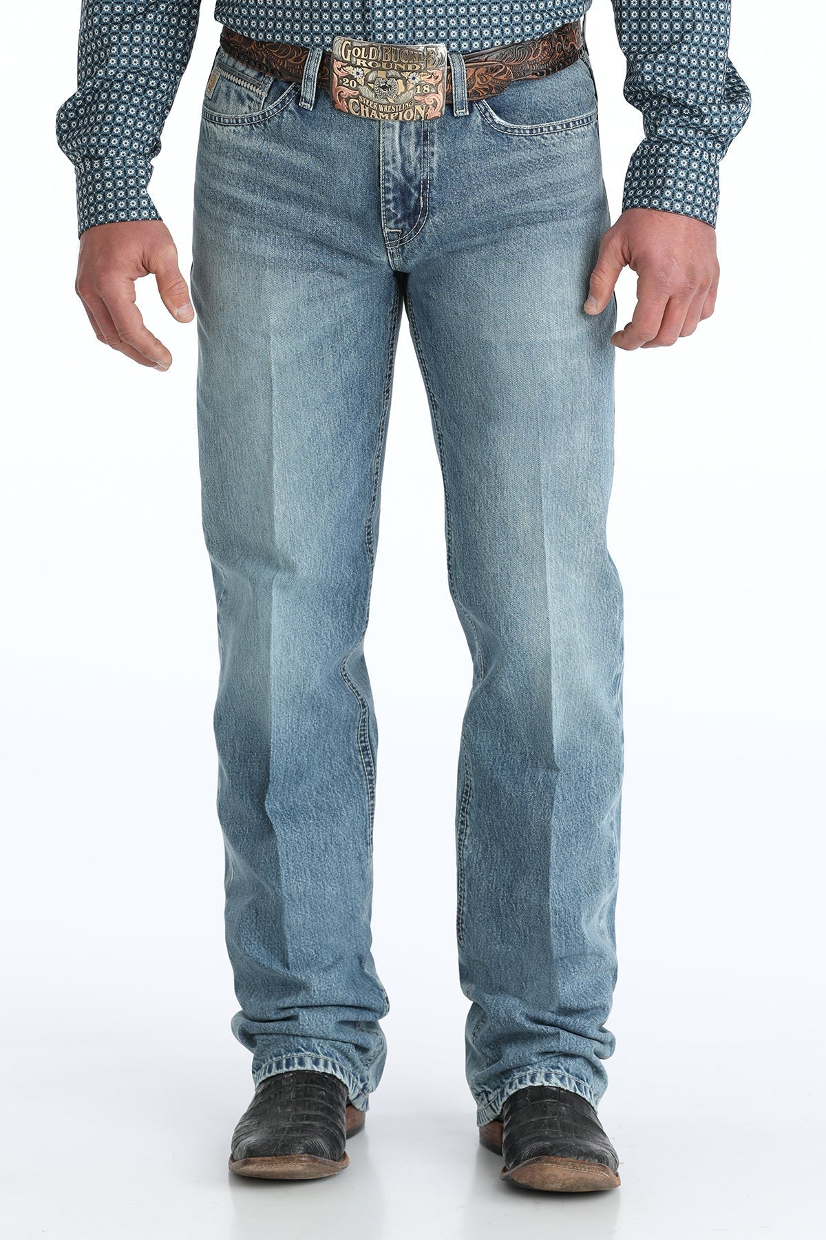 Cinch Men's Grant Light Stone Jean MB33037001 - Southern Soule Designs