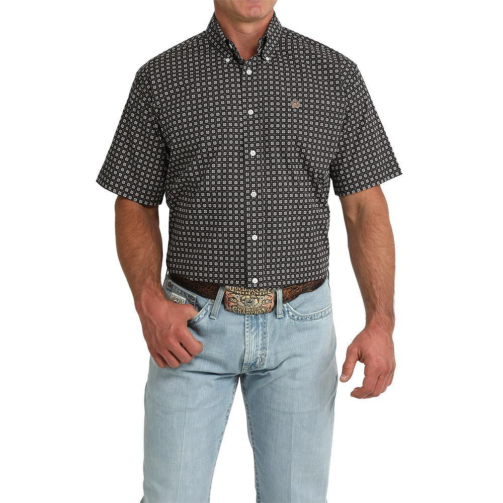 Cinch Men's Navy Short Sleeve Shirt MTW1111519 - Southern Soule Designs