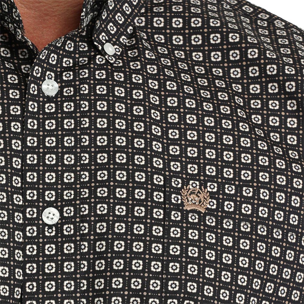 Cinch Men's Navy Short Sleeve Shirt MTW1111519 - Southern Soule Designs