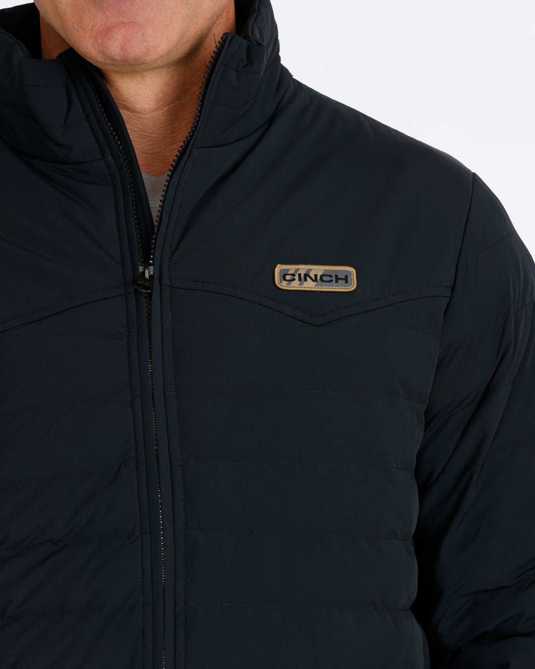 Cinch Men's Quilted Jacket Black MWJ1954001 - Southern Soule Designs