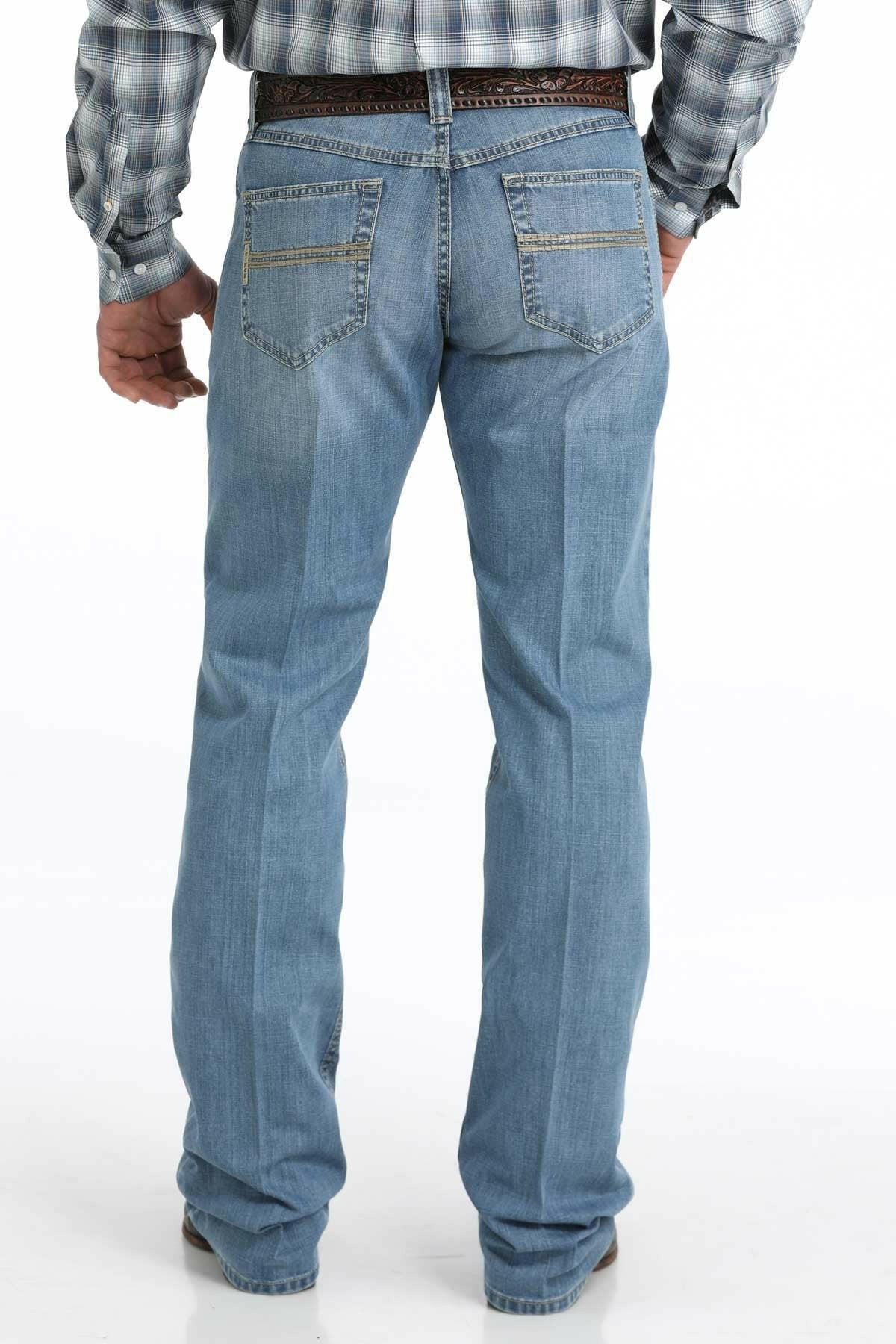 Cinch Men's Relaxed Fit Carter 2.0 Jean Light Stone MB71934022 - Southern Soule Designs