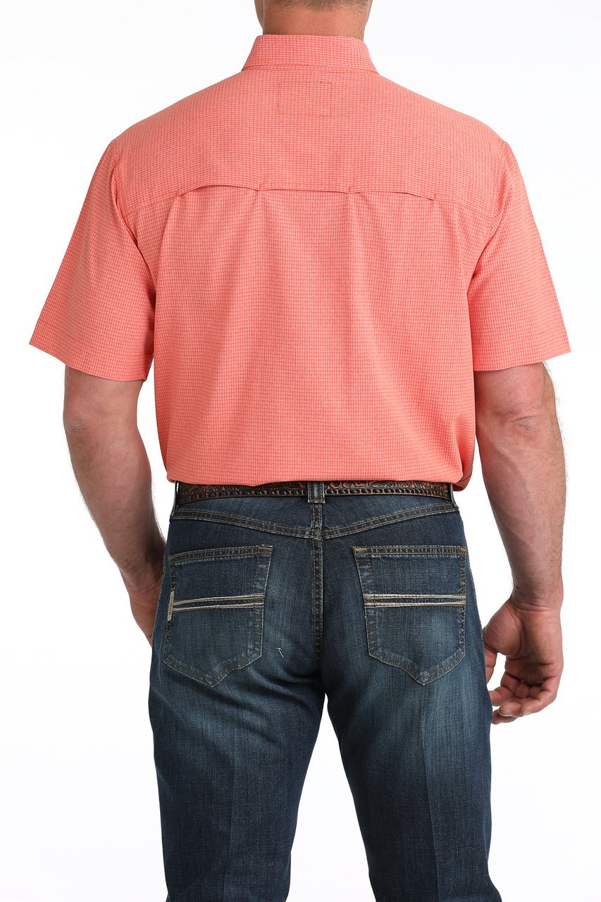 Cinch Men's Short Sleeve Plaid Arenaflex Shirt MTW1725003 - Southern Soule Designs