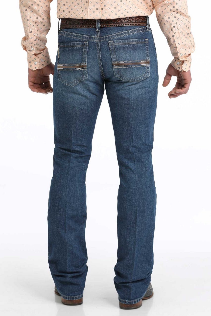 Cinch Men's Slim Fit Ian Jean Medium Stone MB30736001 - Southern Soule Designs