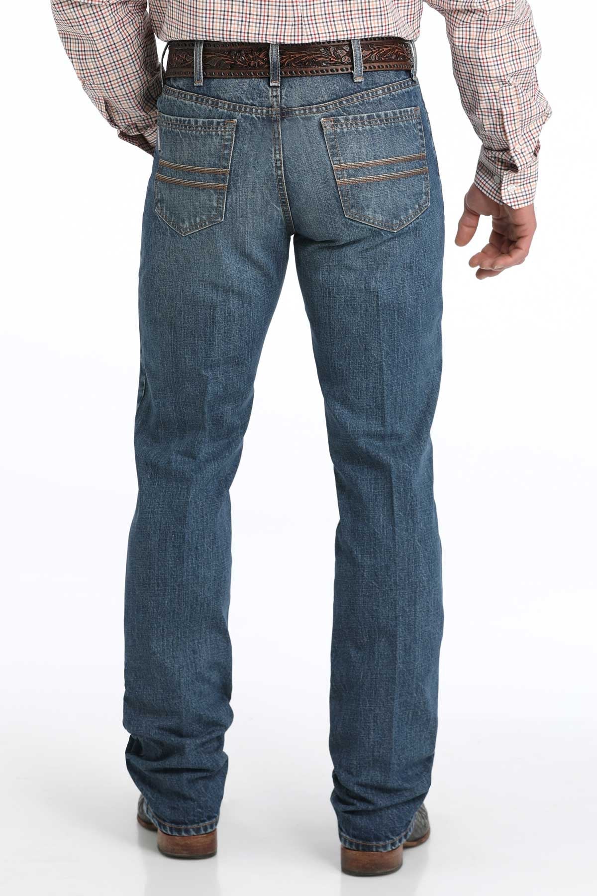 Cinch Men's Slim Fit Silver Label - Medium Stone MB98034023 - Southern Soule Designs