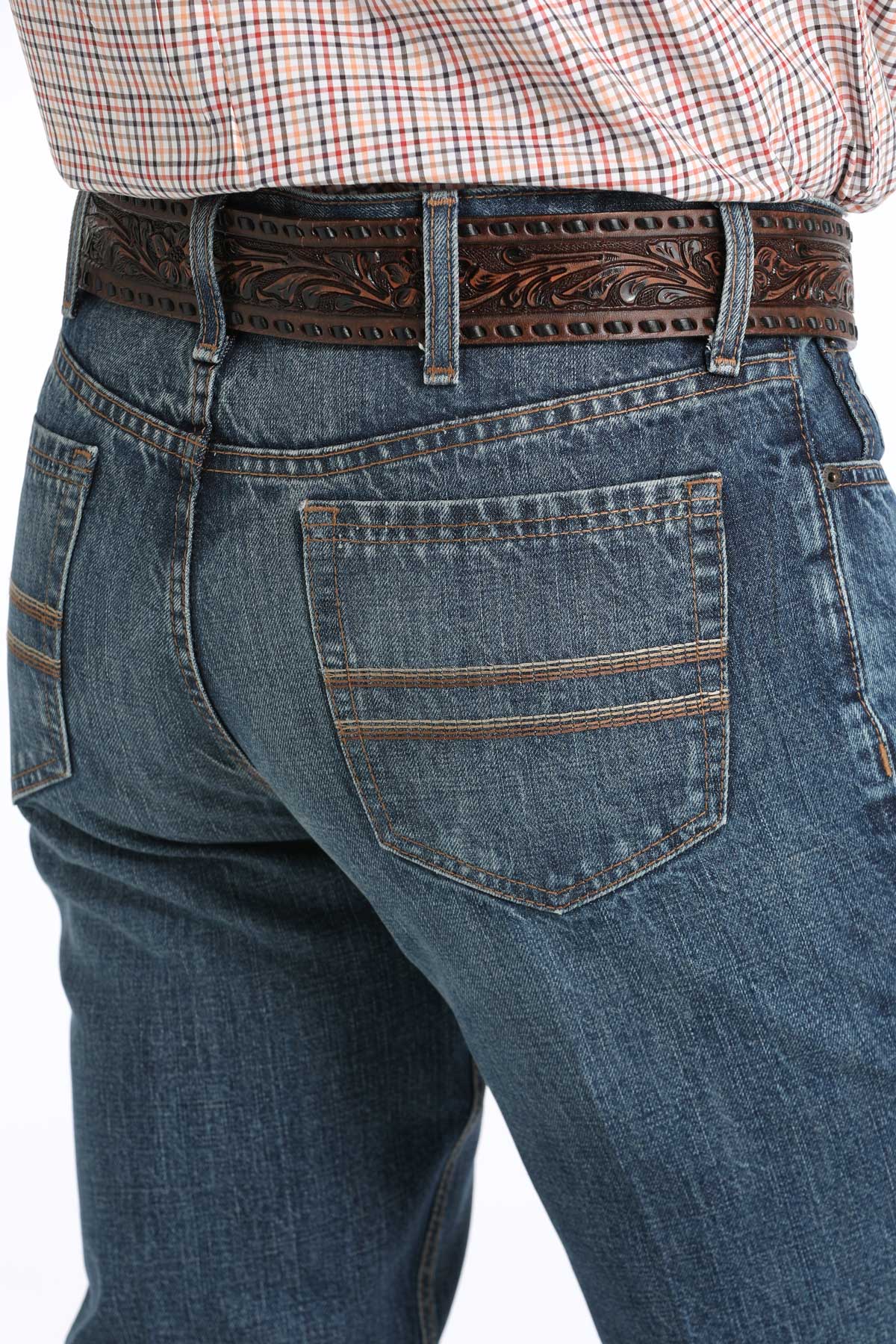 Cinch Men's Slim Fit Silver Label - Medium Stone MB98034023 - Southern Soule Designs