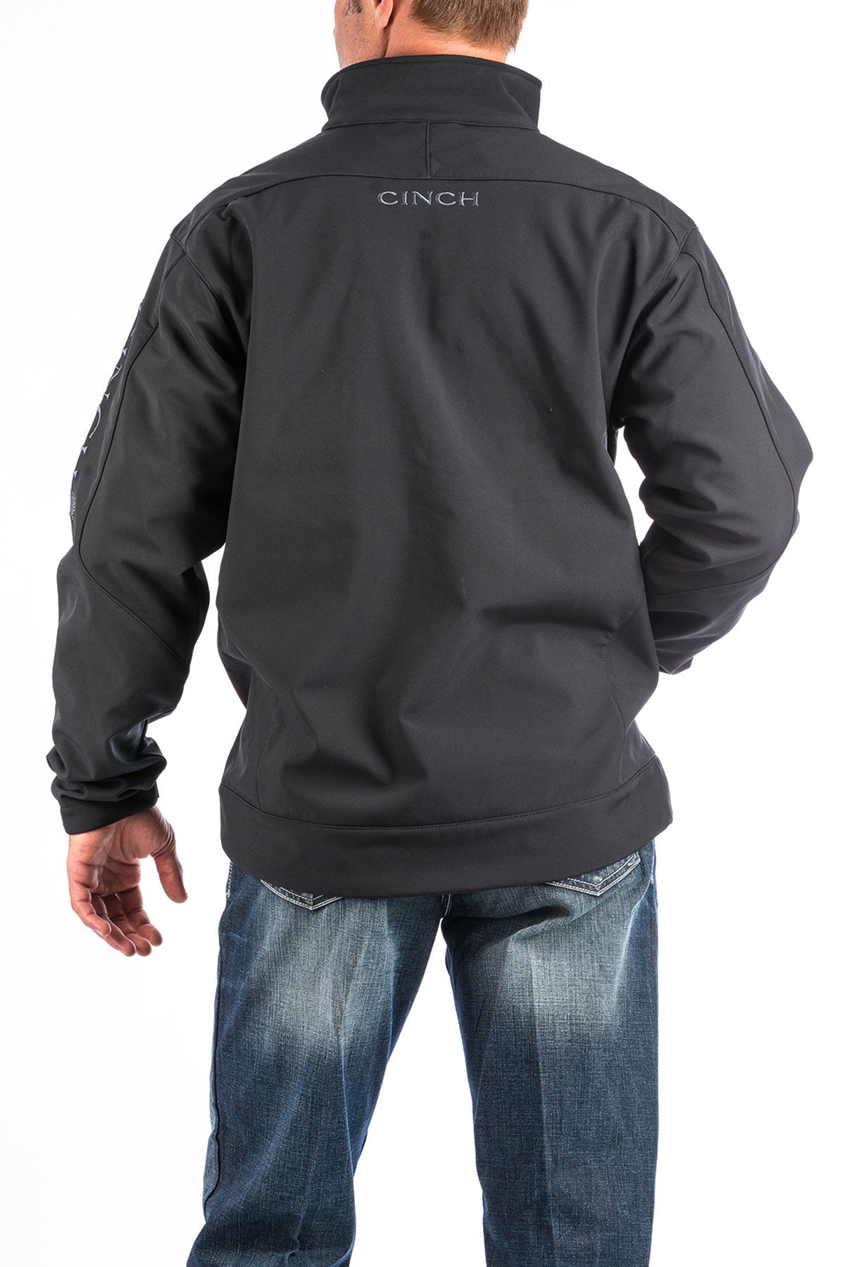 Cinch Men's Solid Bonded Black Jacket MWJ1009000 - Southern Soule Designs