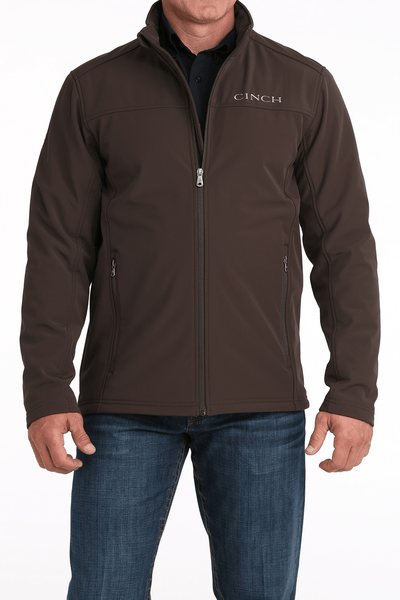 Cinch Men's Windproof Jacket Brown MWJ1924002 - Southern Soule Designs