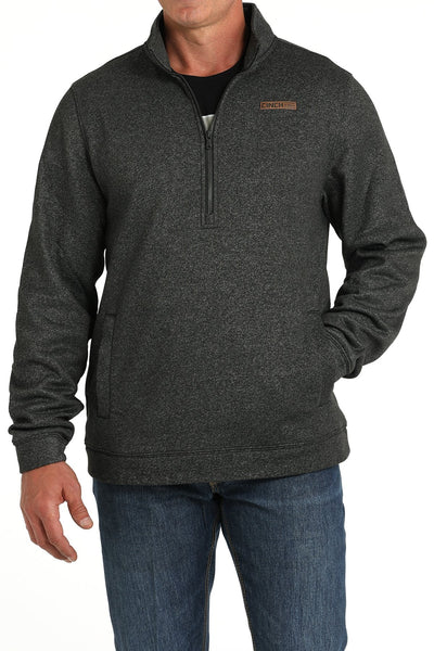 Cinch MNS 1/2 Zip Pullover Black MWK1913001 - Southern Soule Designs