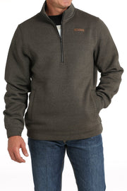 Cinch MNS 1/2 Zip Pullover Brown MWK1913002 - Southern Soule Designs